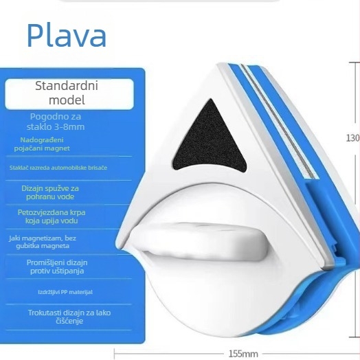 Visoko usisno dvostrano brisanje staklenih artefakata, uložak za brisanje na velikim nadmorskim visinama, univerzalni prozori, troslojni, visoki prozori, posebno za kućnu ekonomiju