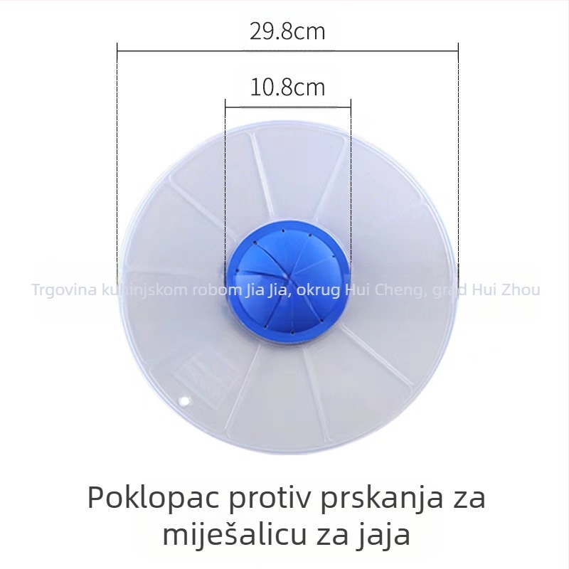 Poklopac za mućenje jaja sa zaštitom od prskanja, specijalni poklopac za mućenje jaja sa zaštitom od prskanja, alat za pečenje jaja