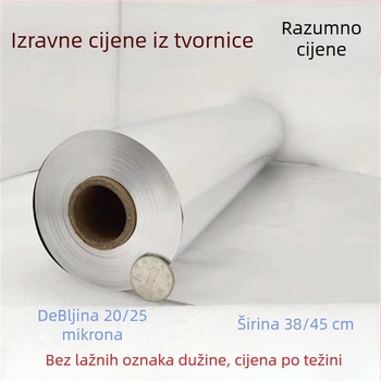 613 aluminijska folija, komercijalna velika rola, 615 hotelski roštilj, riba s roštilja, pileći nokti u prahu, posebna aluminijska folija otporna na visoke temperature, veleprodaja aluminijske folije