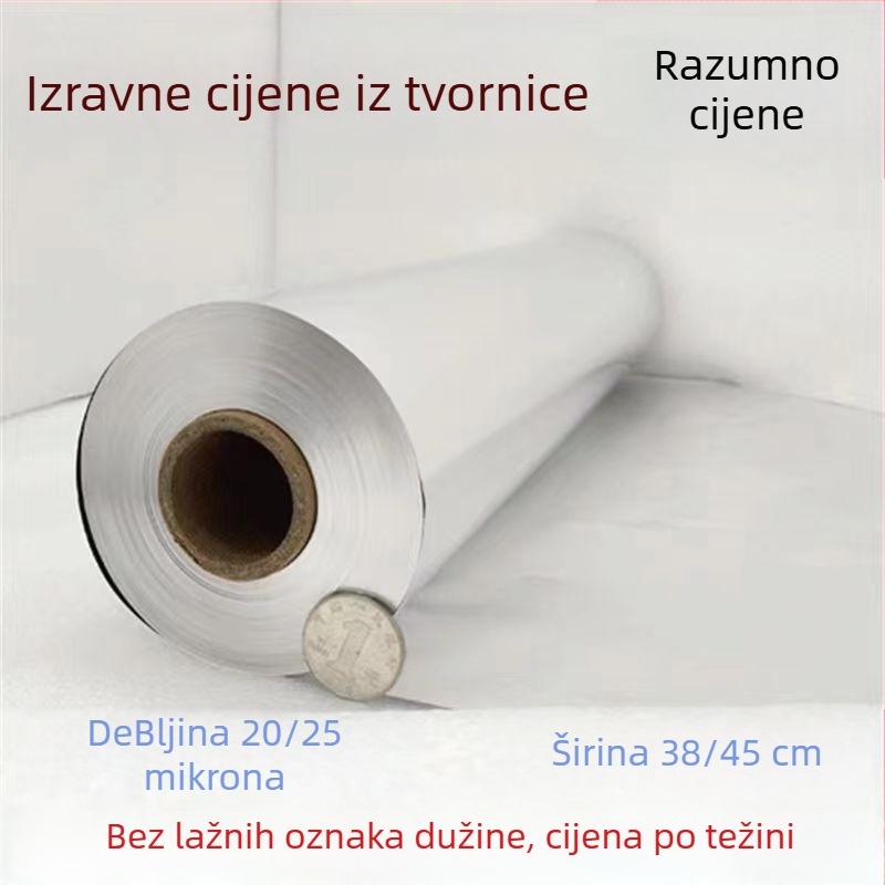 613 aluminijska folija, komercijalna velika rola, 615 hotelski roštilj, riba s roštilja, pileći nokti u prahu, posebna aluminijska folija otporna na visoke temperature, veleprodaja aluminijske folije