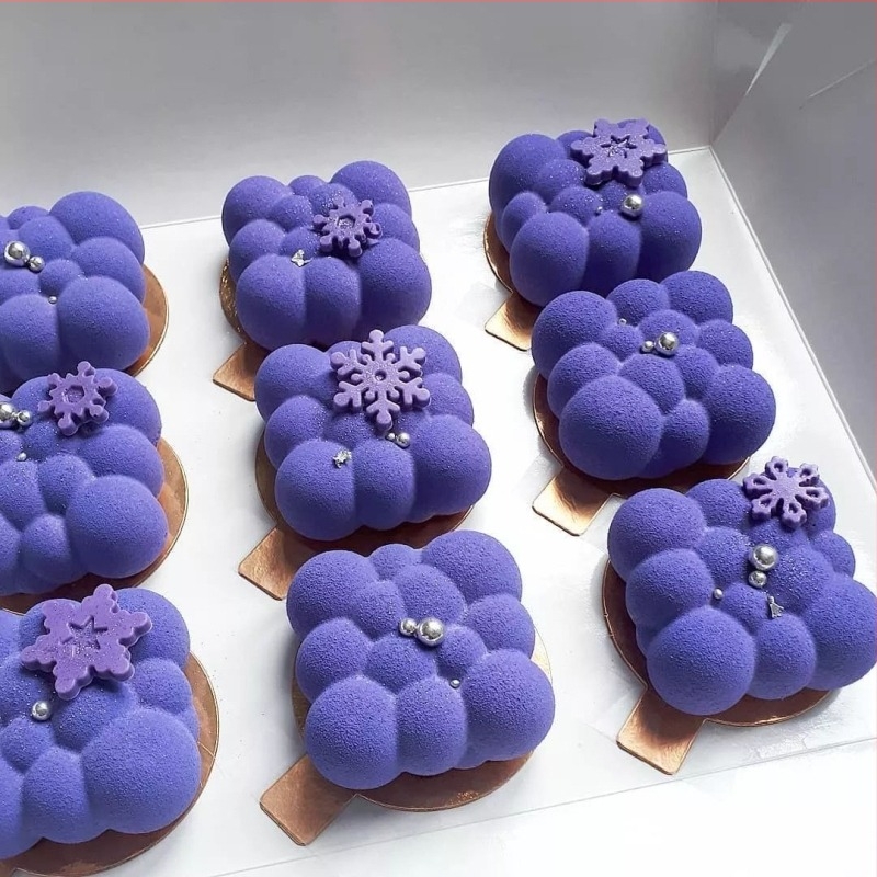 6 čak Xiangyun mousse torta silikonski kalup DIY kalup za pečenje žele mousse silikonski kalup kalup za pečenje