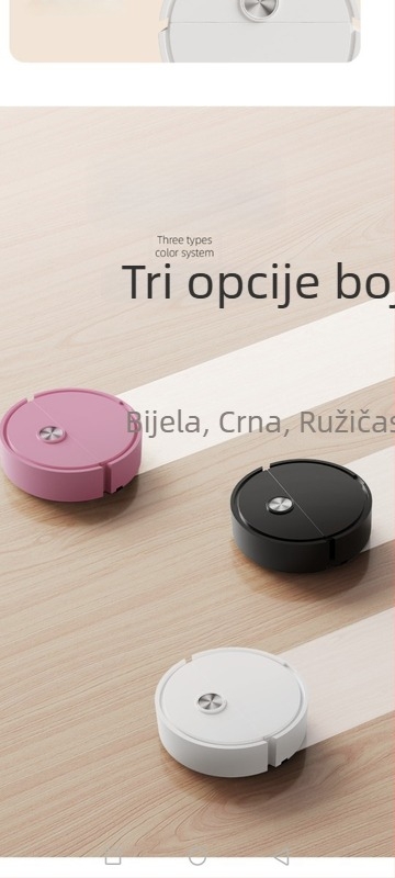 Inteligentni stroj za metenje, usisavač za čišćenje, automatski robot za metenje, mali kućanski aparati, poklon stroj za ribanje poda, metenje, usisavanje i brisanje podova sve u jednom