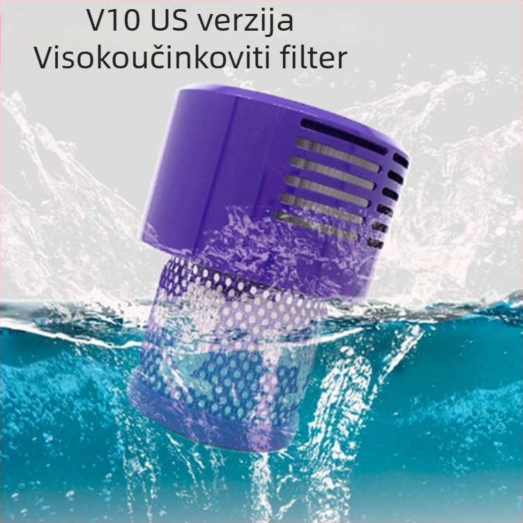 Pogodno za Dyson Dyson dodatke za usisavače V10 US verzija SV12 filterska mrežica Haipa stražnji filterski element