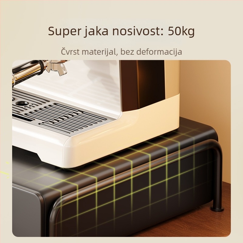 Stalak za pohranu stolnog aparata za kavu, pohrana kapsula za kavu, bar za vodu, DIY stalak za izvlačenje vrećica čaja, stalak za šalice