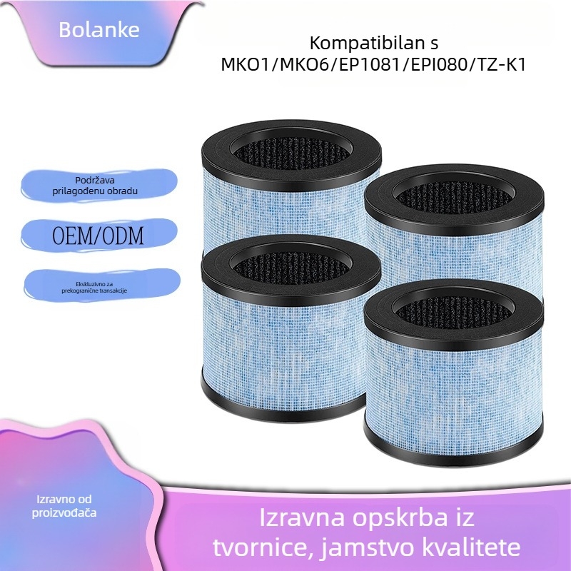 Pogodno za Aroeve Mk01 Mk06 Pribor za pročišćivače zraka Ep1080 Kućanski visokoučinkoviti HEPA filter na zalihi