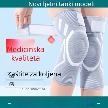 Medicinski štitnici za koljena, profesionalni zaštitni rukavi za meniskus, štitnici za noge za košarku, biciklizam na otvorenom, tanki, prozračni i lagani