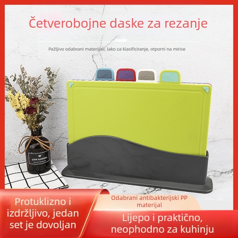 Oglasi za kućanstvo Daska za rezanje Prekogranična visokokvalitetna dopunska hrana Antibakterijska daska za rezanje Daska za rezanje Otporna na plijesan Daska za rezanje voća Odijelo za rezanje