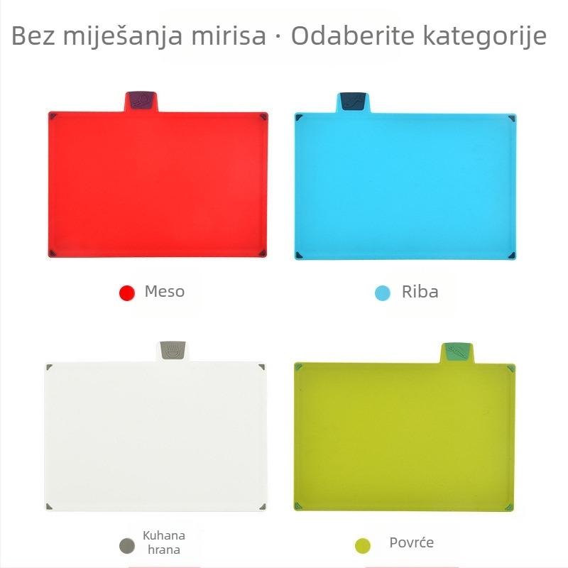 Oglasi za kućanstvo Daska za rezanje Prekogranična visokokvalitetna dopunska hrana Antibakterijska daska za rezanje Daska za rezanje Otporna na plijesan Daska za rezanje voća Odijelo za rezanje