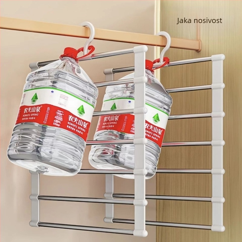 Višeslojni multifunkcionalni stalak za hlače za kućanstvo, neklizajuća bešavna vješalica za hlače, poseban sklopivi organizator za pohranu