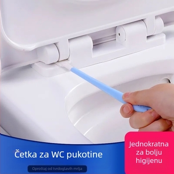 Čišćenje kućanske WC četke za WC bez WC četke za bacanje mrtvog kuta, odijelo za jednokratnu upotrebu WC četka