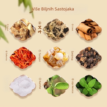 Pasta od đumbira Original Point Fever Pasta od đumbira 50 Moxibustion za ramena, vrat, struk i noge Vrući oblog Pasta za zglobove Cervikalna koljena Pasta od đumbira