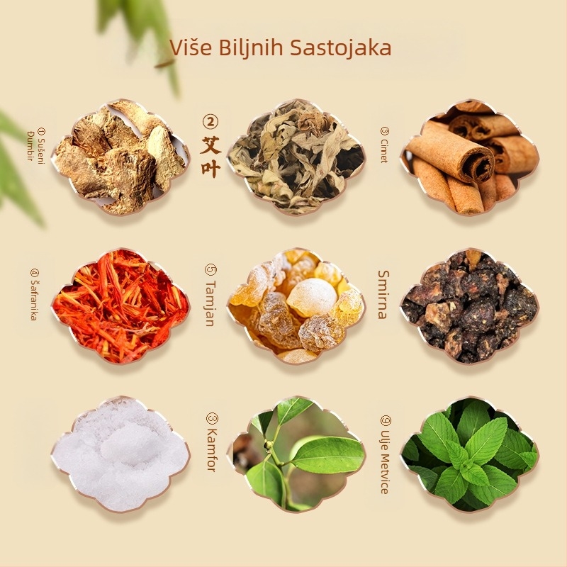 Pasta od đumbira Original Point Fever Pasta od đumbira 50 Moxibustion za ramena, vrat, struk i noge Vrući oblog Pasta za zglobove Cervikalna koljena Pasta od đumbira