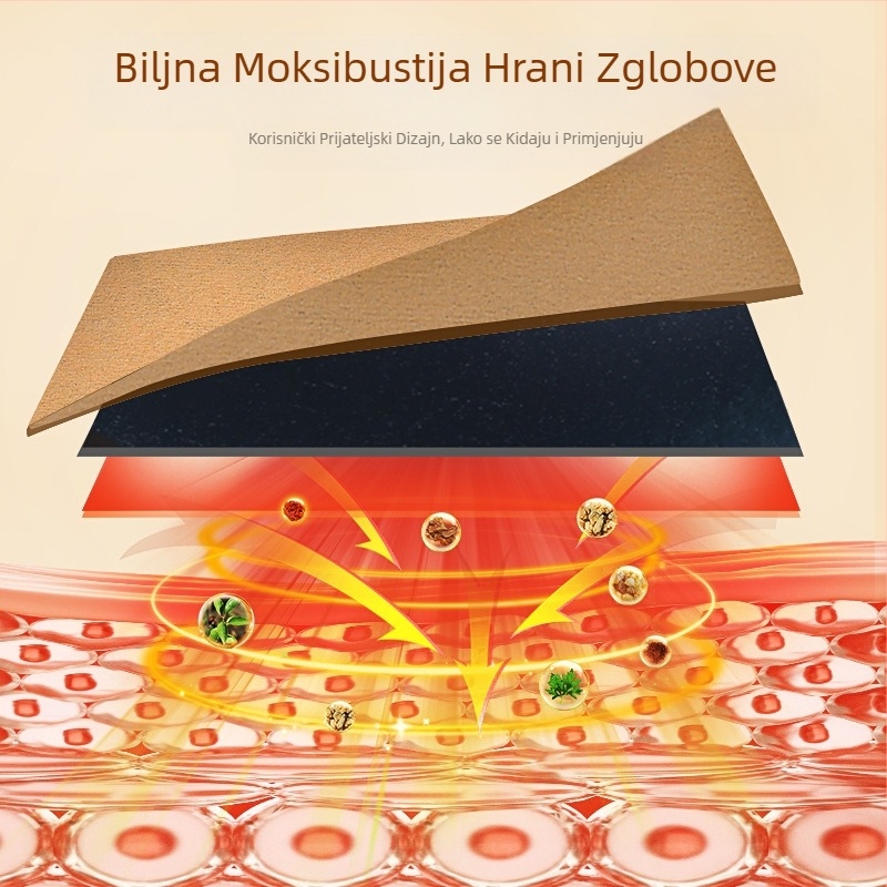 Pasta od đumbira Original Point Fever Pasta od đumbira 50 Moxibustion za ramena, vrat, struk i noge Vrući oblog Pasta za zglobove Cervikalna koljena Pasta od đumbira