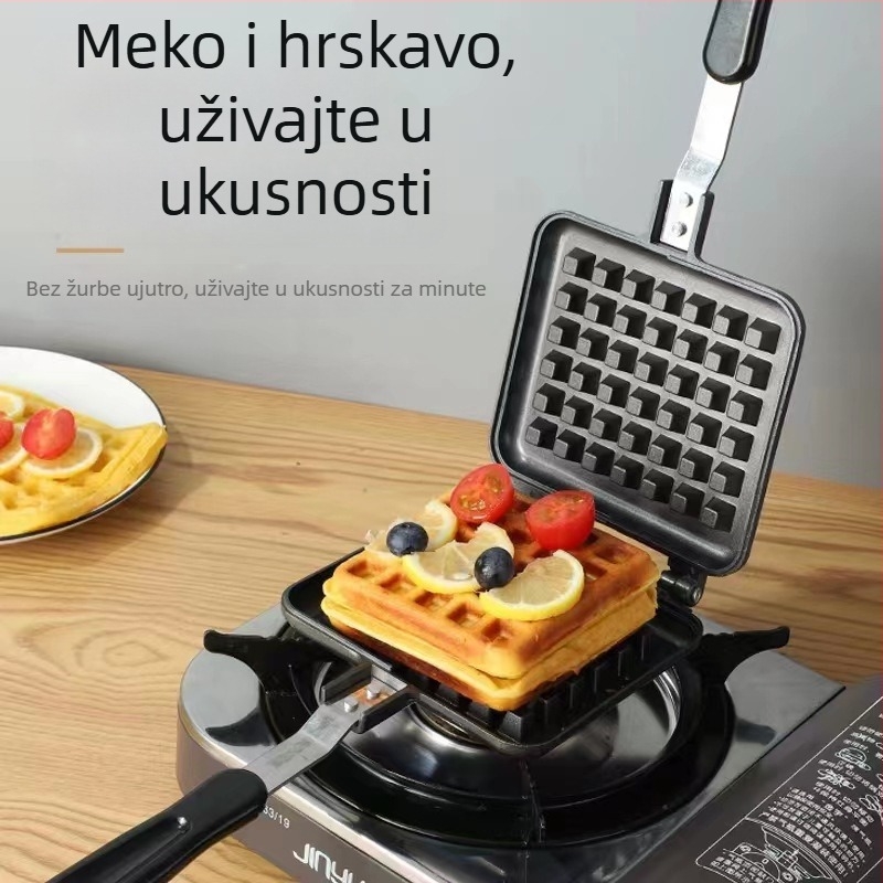 Kalup za vafle na plin za kućanstvo Kalup za kolače Stroj za vafle Kalup za pečenje Love Waffle