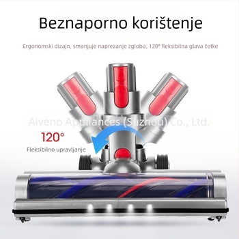 Pogodno za Dyson pribor za usisavače s četkom za pod, električnom usisnom glavom V7V8V10V11