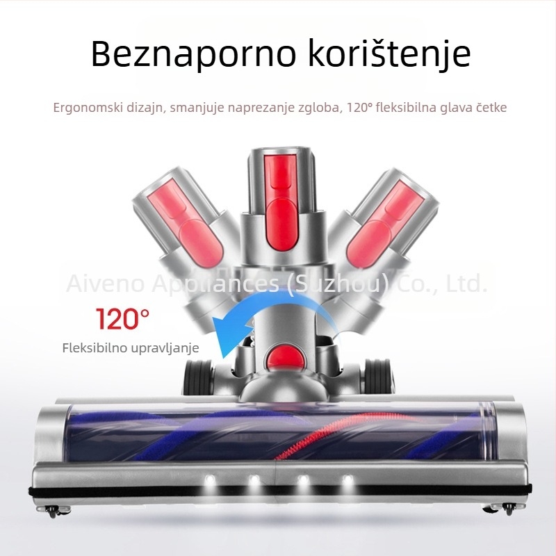 Pogodno za Dyson pribor za usisavače s četkom za pod, električnom usisnom glavom V7V8V10V11