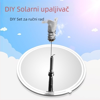 Solarni upaljač, parni, fizikalni, znanstveni, eksperiment, tehnologija, mali proizvodni materijal, paket, učenici osnovne škole, ručni rad, DIY
