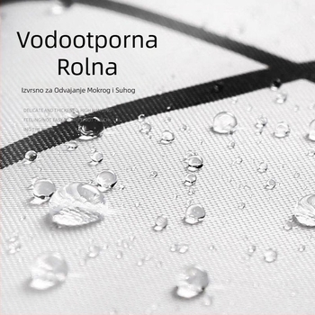 Set vodootpornih tkanina za zavjesu za tuširanje u kupaonici, zavjesa za vrata kupaonice, zadebljana zavjesa otporna na plijesan, viseća zavjesa, zavjesa za pregradu kupaonice bez bušenja