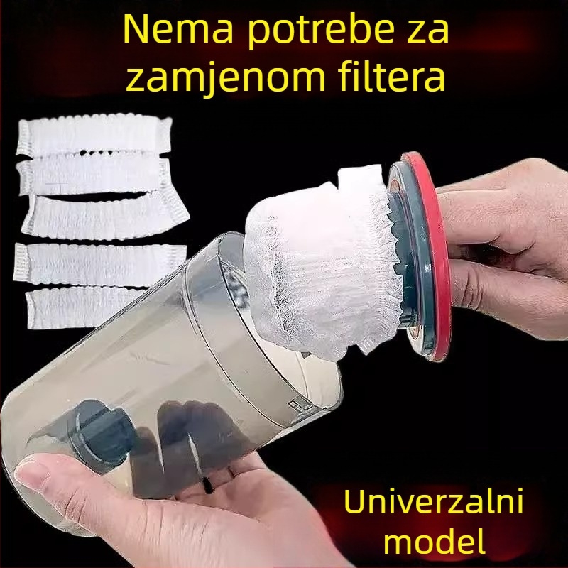 Jednokratni filter za usisavač, filter od netkane vrećice za usisavač, otporan na prašinu, prozračni, elastični, kućanski, univerzalni mrežasti pokrov