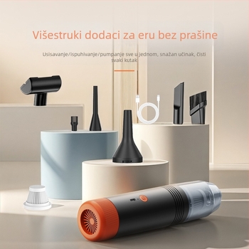 Tvornički direktni prekogranični višenamjenski usisavač za automobil s bežičnim punjenjem, ručni prijenosni usisavač za automobil i kućanstvo