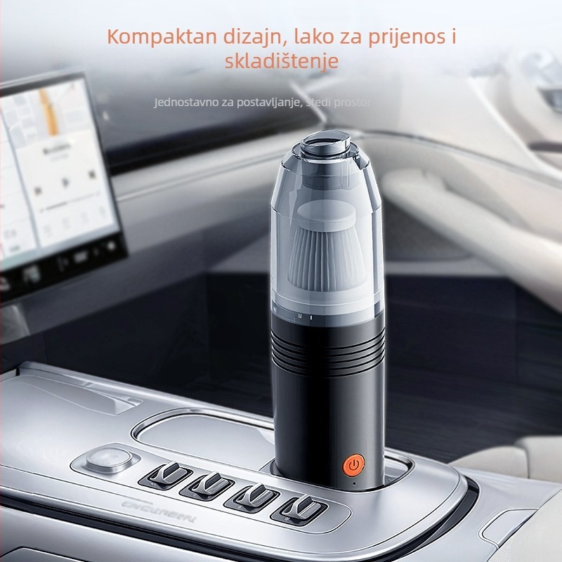 Tvornički direktni prekogranični višenamjenski usisavač za automobil s bežičnim punjenjem, ručni prijenosni usisavač za automobil i kućanstvo