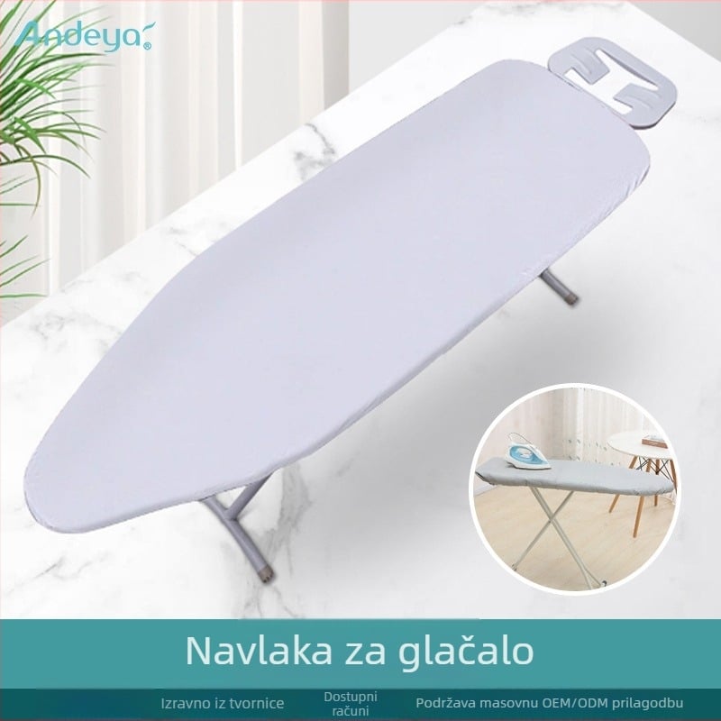 Proizvođački pribor Navlaka za dasku za glačanje s posrebrenim premazom, Navlaka za dasku za glačanje otporna na prašinu, Navlaka za dasku za glačanje otporna na visoke temperature, Veleprodaja po mjeri