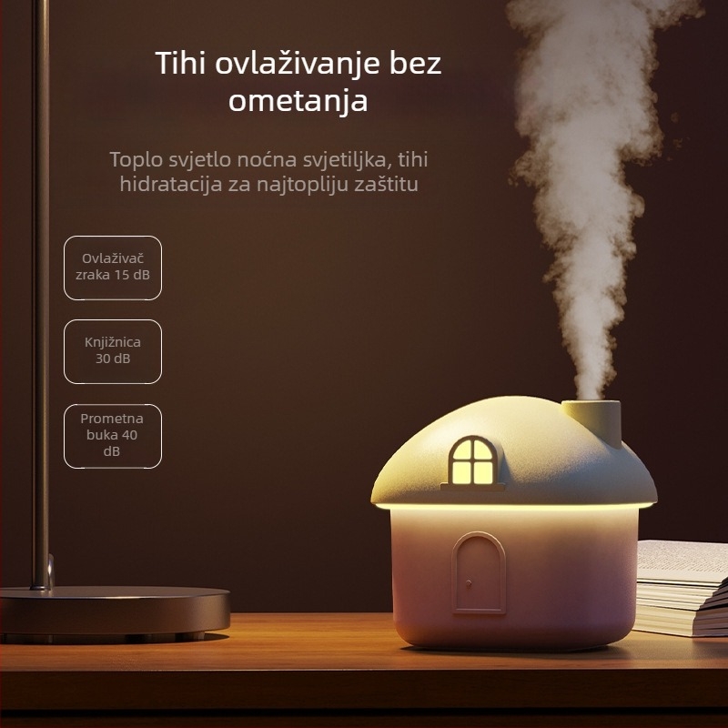 Mini stolni ovlaživač zraka, mali USB, bez zvuka, jaka magla, kućanski, spavaća soba, šareni svjetlosni ovlaživač zraka, poklon, veleprodaja