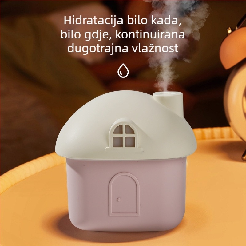 Mini stolni ovlaživač zraka, mali USB, bez zvuka, jaka magla, kućanski, spavaća soba, šareni svjetlosni ovlaživač zraka, poklon, veleprodaja