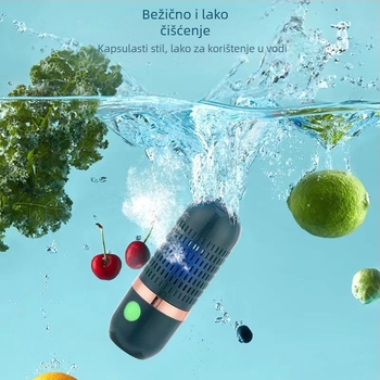 Novi inteligentni pročišćivač voća i povrća, stroj za dezinfekciju voća i povrća, prijenosni kućanski kapsula za voće, meso, povrće, voće