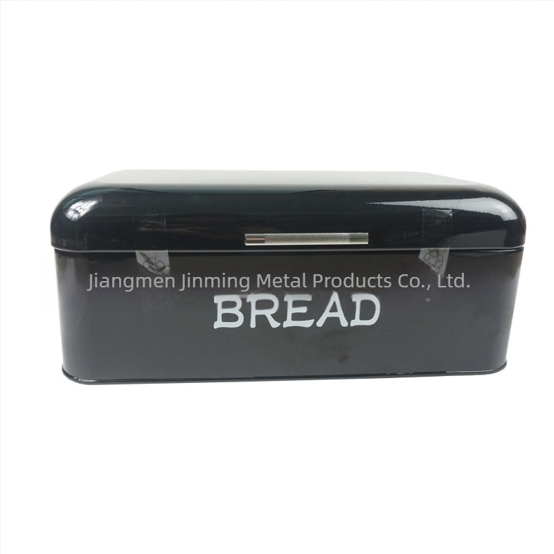 Prekogranični izvor Amazon vrući metal veliki ravni poklopac kutija za kruh europska kuhinjska kutija za pohranu tvornica Jiangmen