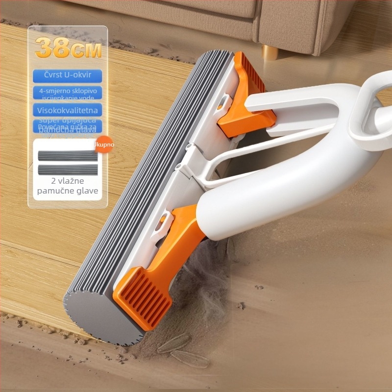 Nova spužvasta krpa 2025 Novi model za kućnu upotrebu, čišćenje u jednom koraku, pranje bez ruku, sklopiva, spužvasta krpa koja upija vodu