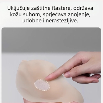 Ženski ljetni tanki, prozračni flaster za velike i male prsa, push-up, protiv opuštanja, silikonski nevidljivi flaster za grudi