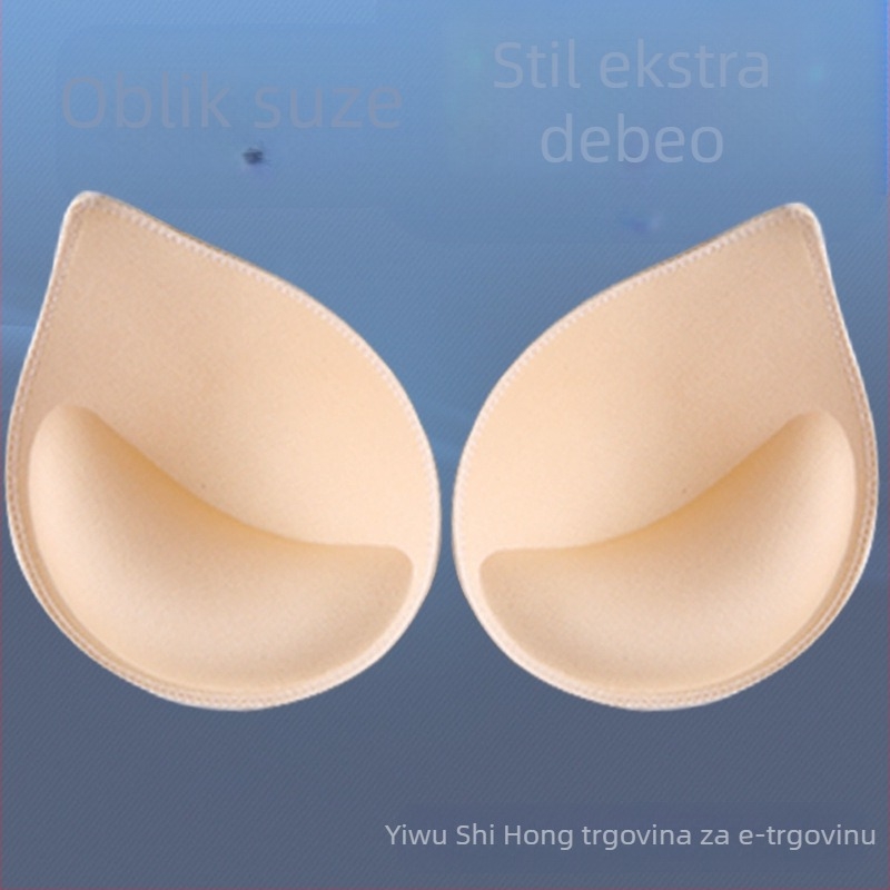 Jastučići za grudi, zadebljani ulošci, sportski grudnjaci s push-up efektom za male grudi, prsluci, naramenice za prsa, kupaći kostimi, prozračni push-up spužvasti podmetači