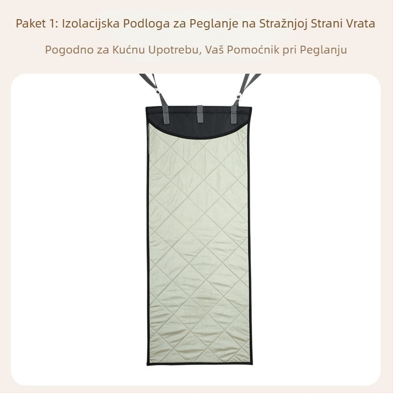 Prostirka za glačanje za vrata, vješalica za vruću izolacijsku tkaninu, prostirka za glačanje, prijenosna daska za glačanje, kućna prostirka za glačanje, zadebljana sklopiva