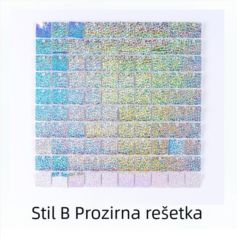 Ploča s kopčom na vjetar, samoblokirajuća, ploča na vjetar, sjajna ploča na vjetar, ukras za zid sa šljokicama na vjetar