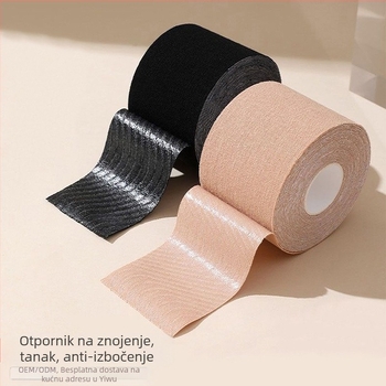 Nove prekogranične rastezljive platnene naljepnice za prsa, skupljene naljepnice za prsa, nevidljiva traka za podizanje, samoljepljive sportske zavoje, naljepnice za prsa za žene
