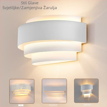 Moderna jednostavna željezna zidna lampa veleprodaja hotel prolaz dnevni boravak spavaća soba noćni zid umjetnička dekorativna rasvjeta proizvođač