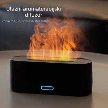 Novi prekogranični simulacijski difuzor arome plamena, šareni ovlaživač zraka, USB stolno računalo, ured, kućni zrak, aroma, ovlaživanje