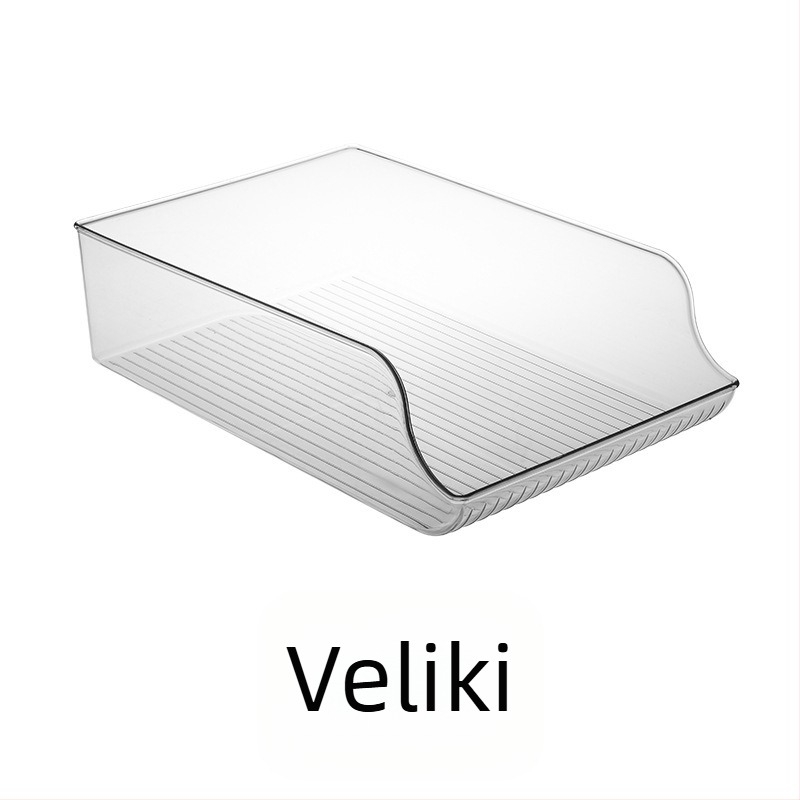 Ljetni hladnjak za pića, dvoslojna kutija za pohranu, plastična prozirna sklopiva kutija za pivo i Coca-Colu, ladica za pohranu