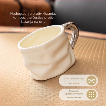 Lagani luksuzni jastuk za sofu od šenila u francuskom stilu za jesen i zimu, neklizajući, otporan na prljavštinu, ogrebotine od mačke, visokokvalitetni pokrivač za sofu s flis podstavom