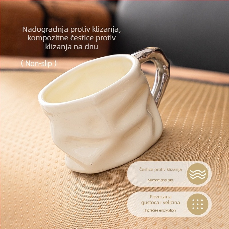 Lagani luksuzni jastuk za sofu od šenila u francuskom stilu za jesen i zimu, neklizajući, otporan na prljavštinu, ogrebotine od mačke, visokokvalitetni pokrivač za sofu s flis podstavom
