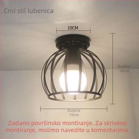 Moderni mali luster Restoran Bar Bar Atmosfersko svjetlo Trgovina odjećom Kafić Prolaz Globe Ball Light LED