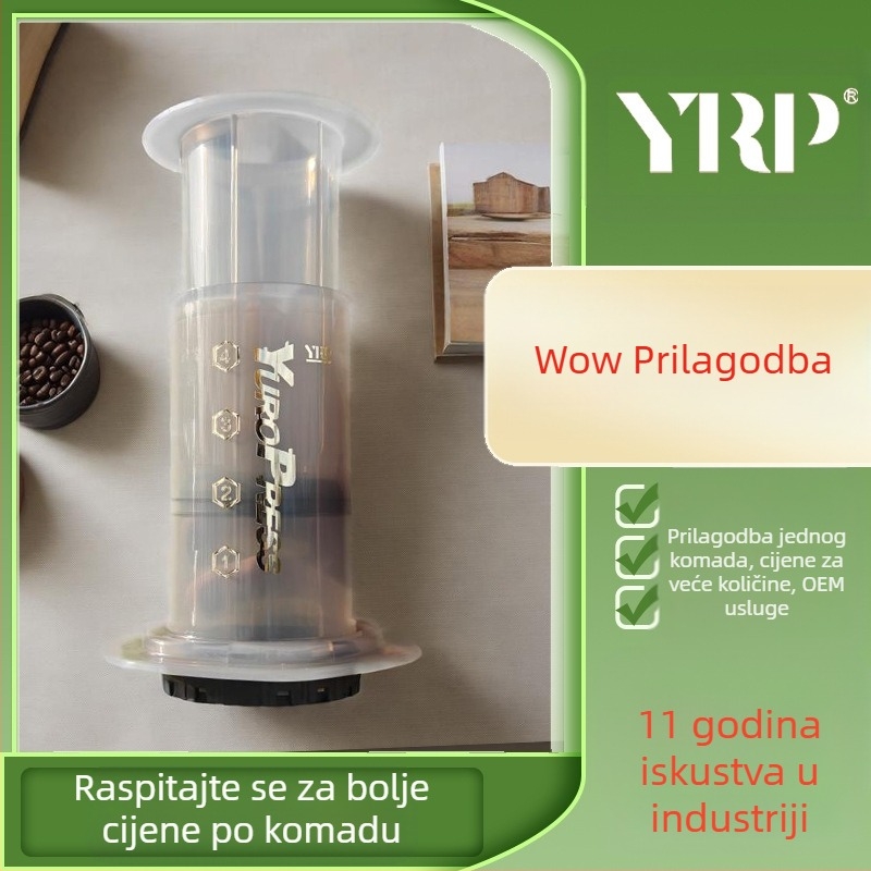 Francuski aparat za kavu, Aiyole aparat za kavu s kapanjem, Papirnati filter za kavu, Kava od čiste pulpe, Ručni filter