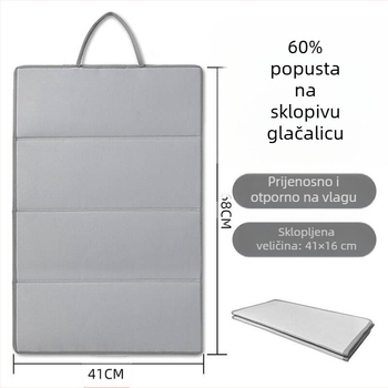 Tri sklopiva daska za glačanje, podloga za glačanje, sklopiva prijenosna toplinska izolacijska podloga, ravno glačanje, viseća podloga za visoke temperature, pribor