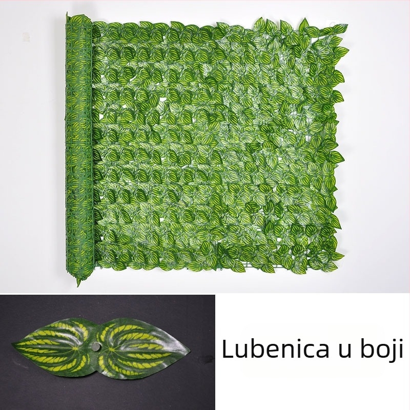 Simulirani zeleni biljni zid Dekorativna ograda Ograda od lišća Suncokret Mrežasti zid Blokiranje lišća Strop Zelena ograda od lišća