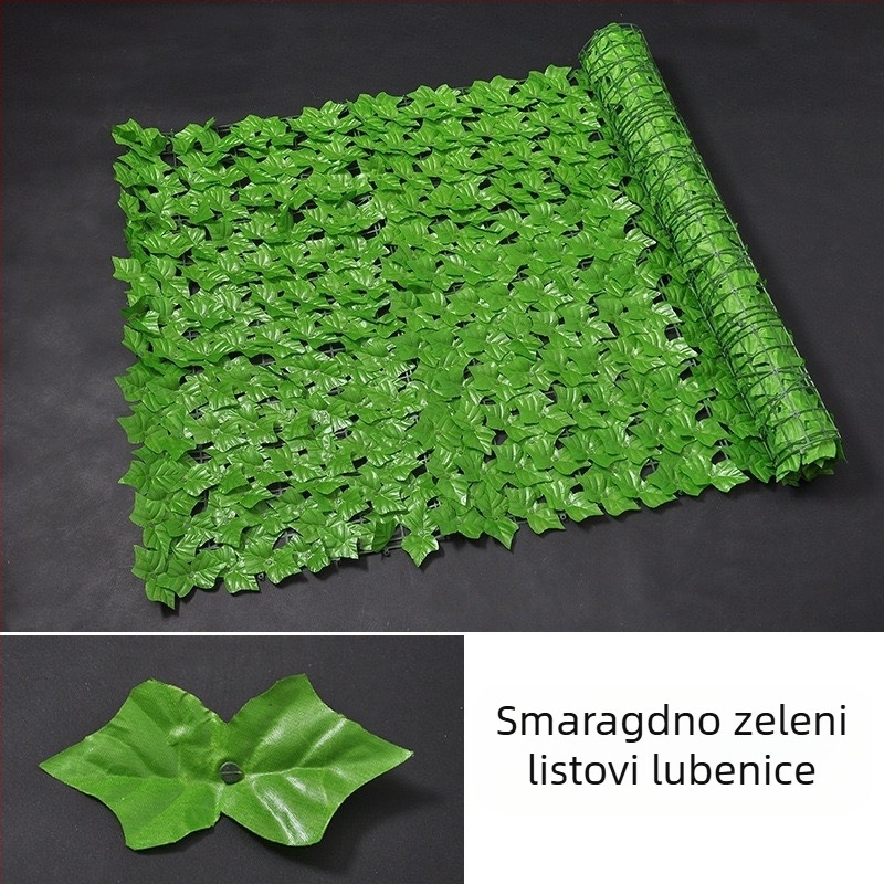 Simulirani zeleni biljni zid Dekorativna ograda Ograda od lišća Suncokret Mrežasti zid Blokiranje lišća Strop Zelena ograda od lišća