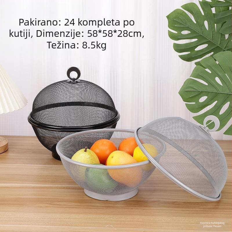 Voće s kuhinjskom košarom za povrće Veleprodaja Voćni tanjur Voćni tanjur Kuhinja Ispuštanje vode Izravna opskrba Povrćem i voćem Kuhinjski pribor