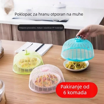 Navlaka za prašinu za hranu, kućanski pokrov, navlaka za ostatke hrane, navlaka za stol za večeru, otporna na muhe, navlaka za prašinu, navlaka za ostatke hrane