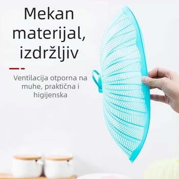 Navlaka za prašinu za hranu, kućanski pokrov, navlaka za ostatke hrane, navlaka za stol za večeru, otporna na muhe, navlaka za prašinu, navlaka za ostatke hrane