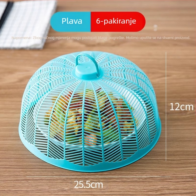 Navlaka za prašinu za hranu, kućanski pokrov, navlaka za ostatke hrane, navlaka za stol za večeru, otporna na muhe, navlaka za prašinu, navlaka za ostatke hrane